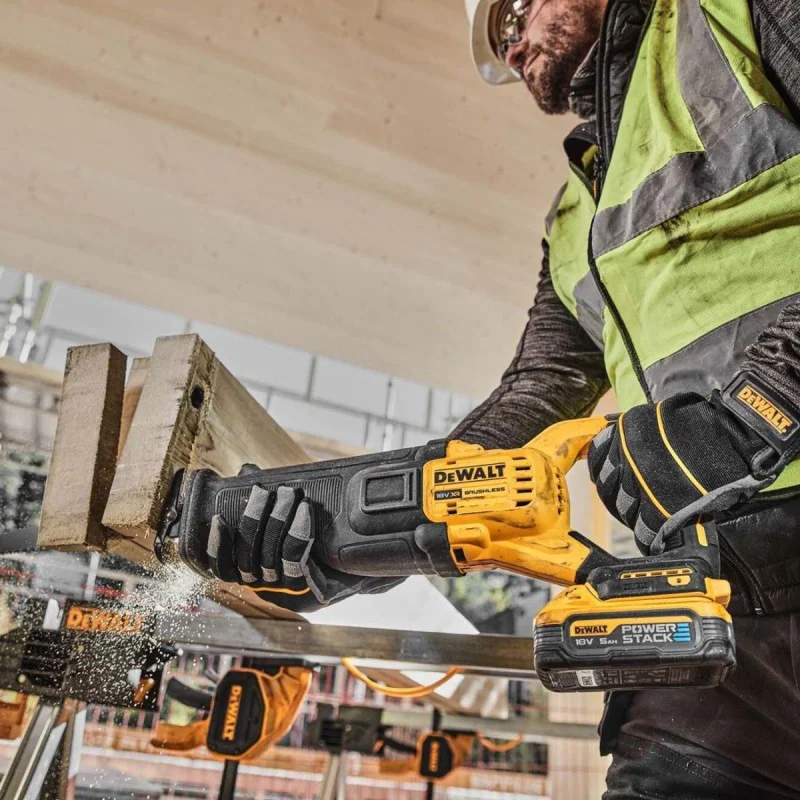 Cordless sabre saw DeWALT DCS386NT, 18 V, 29 mm