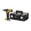 Cordless riveter DeWALT DCF403NT, 18 V, 2.4-4.8 mm