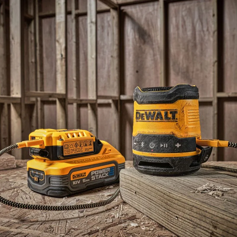 DeWALT Bluetooth speaker DCR009, USB-C, IP67