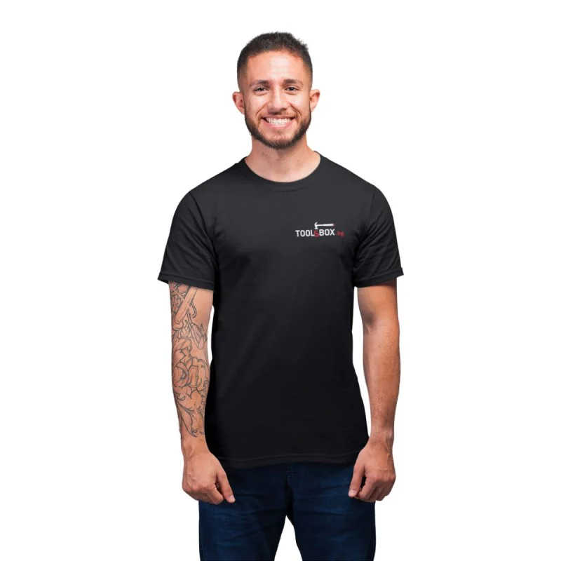 White T-shirt ToolsBox 200220, M, L, XL