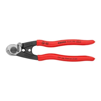 Клещи резачки за стоманени въжета Knipex 95 61 190, 190 мм