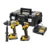 Cordless screwdriver set DeWALT DCK2052H1E1T, 18V, DCD999, DCF850
