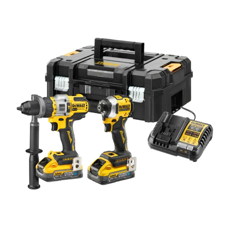 DeWALT DCK2052H2T cordless screwdriver set, 18V, DCD999, DCF850