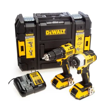 Комплект безчеткови винтоверти Dewalt DCK2062D2T, 18V