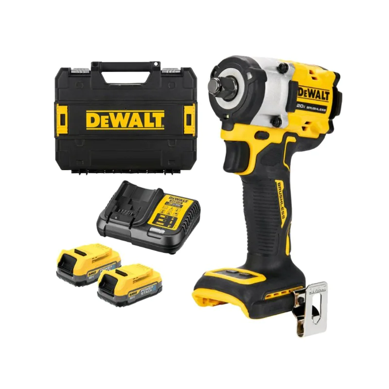 Impact Cordless Wrench DeWALT DCF921E2T, 18V, 406 Nm, 1/2