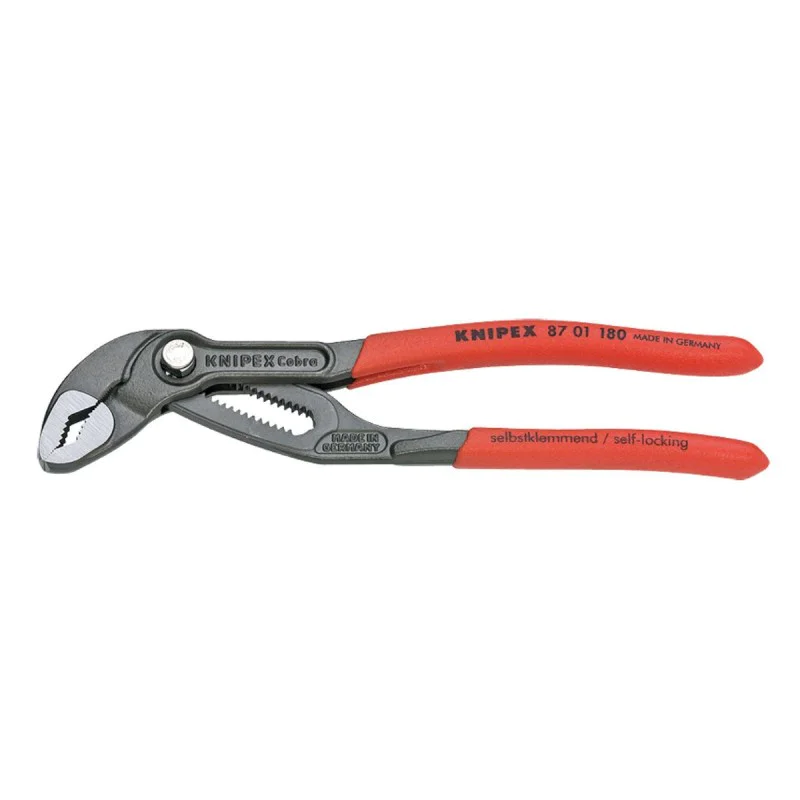 Knipex plumbing pliers 87 01 180, 180 mm