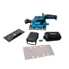 Cordless eccentric grinder Makita DBO381ZU, 18 V, 93 x 228 mm