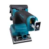 Cordless eccentric grinder Makita DBO381ZU, 18 V, 93 x 228 mm