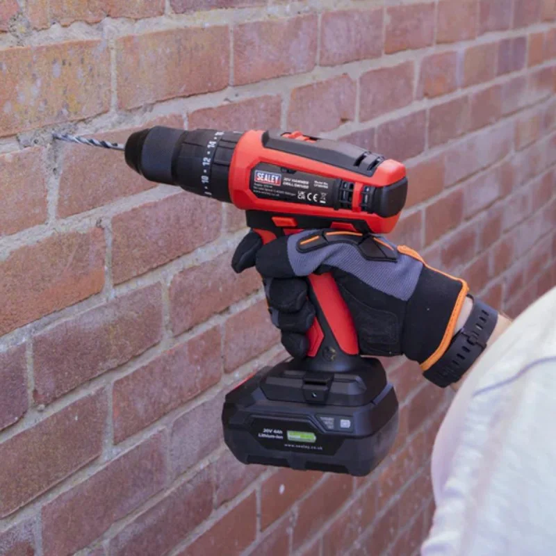 Cordless screwdriver set Sealey CP20VDDKIT, 20V, 35Nm