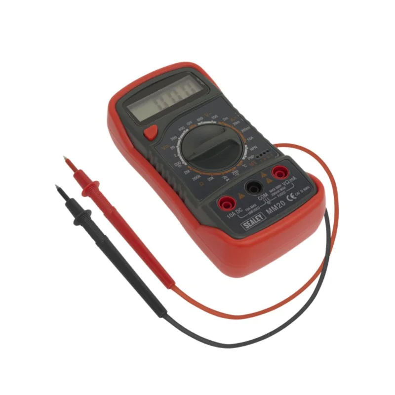 Sealey MM20 digital multimeter, 8 functions