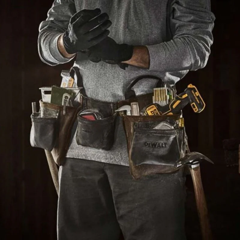 Dewalt buffalo leather tool belt DWST50112-1, 20 kg, 140x6x30 cm