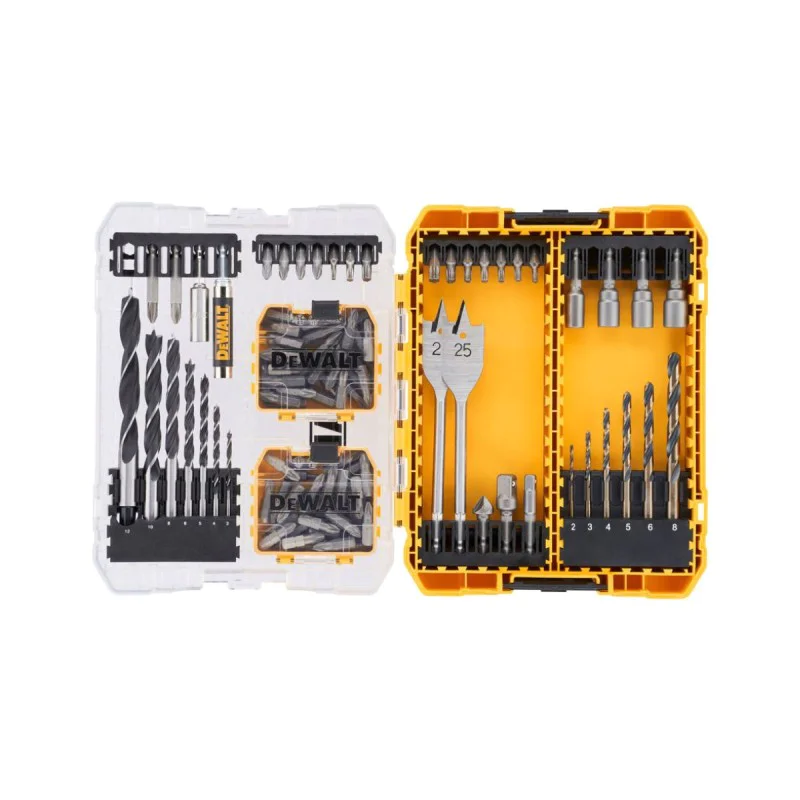 Set of bits and drill bits Dewalt DT70784, 100 pcs