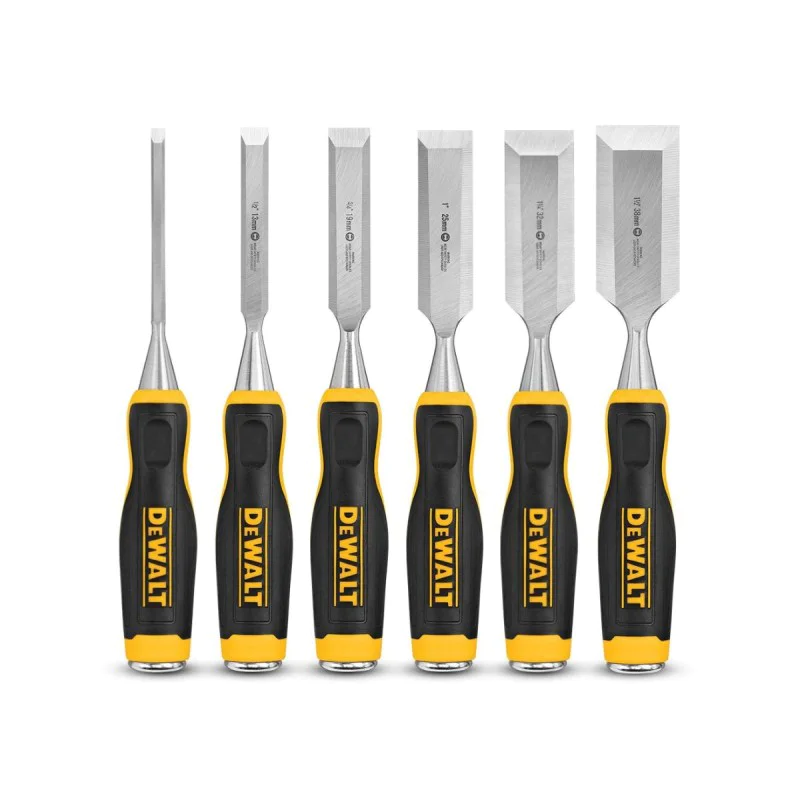 Wood chisel set Dewalt DWHT16852-9, 6 pcs