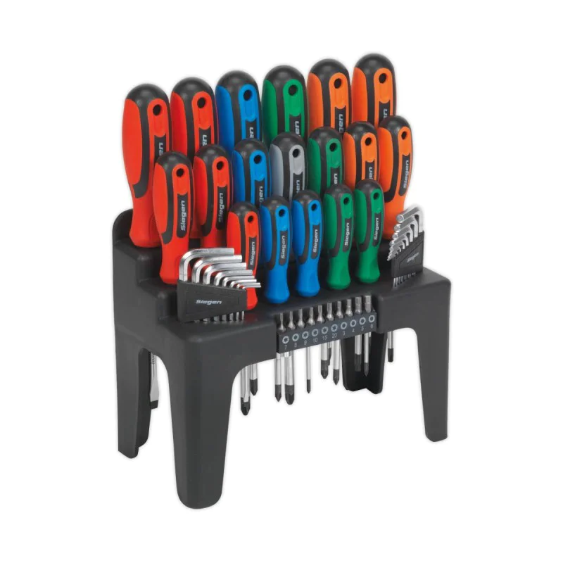 Set of screwdrivers, wrenches and bits Sealey S01090, 44 pcs