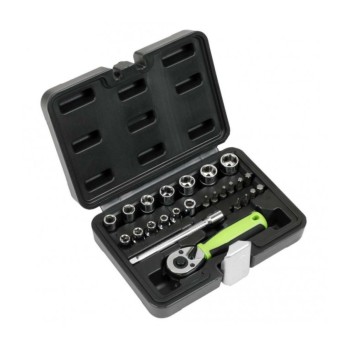 Sealey S01233 ratchet insert set, 25 pcs, 1/4