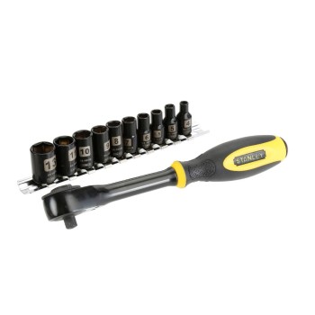 Set of ratchet sockets STANLEY 0-94-607, 1/4