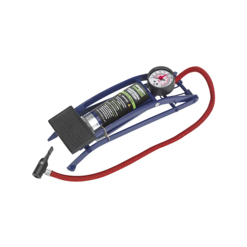 Sealey foot pump S0540, 0-7 bar
