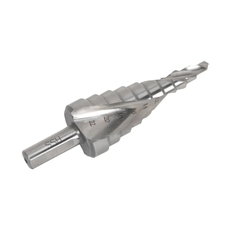 Sealey AK4747 stepped twist drill bit, HSS, 4-22 mm