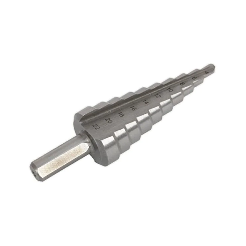 Sealey AK4722 step drill bit, HSS M2, 4-22 mm
