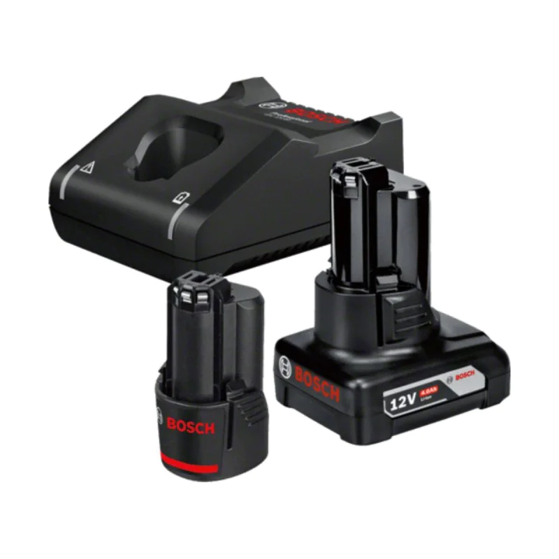 Bosch starter kit GBA 12V 2.0Ah + GBA 12V 4.0Ah + GAL 12V-40, 1600A01NC9