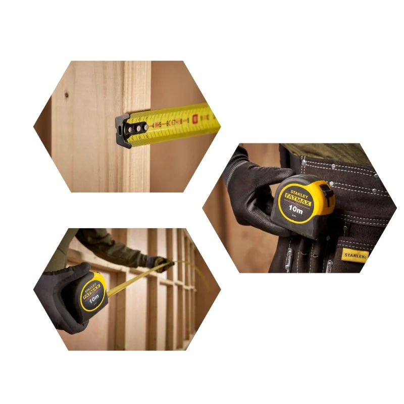 Stanley impact resistant tape measure 0-33-811, 10 m