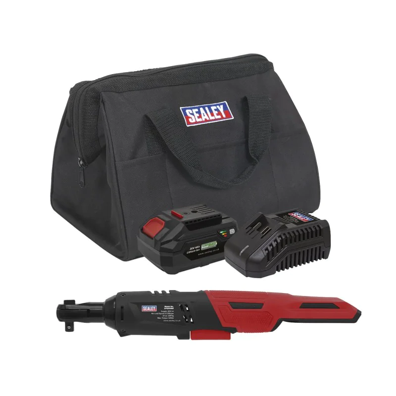 Cordless ratchet Sealey CP20VRWKIT1, 20 V, 60 Nm, 3/8