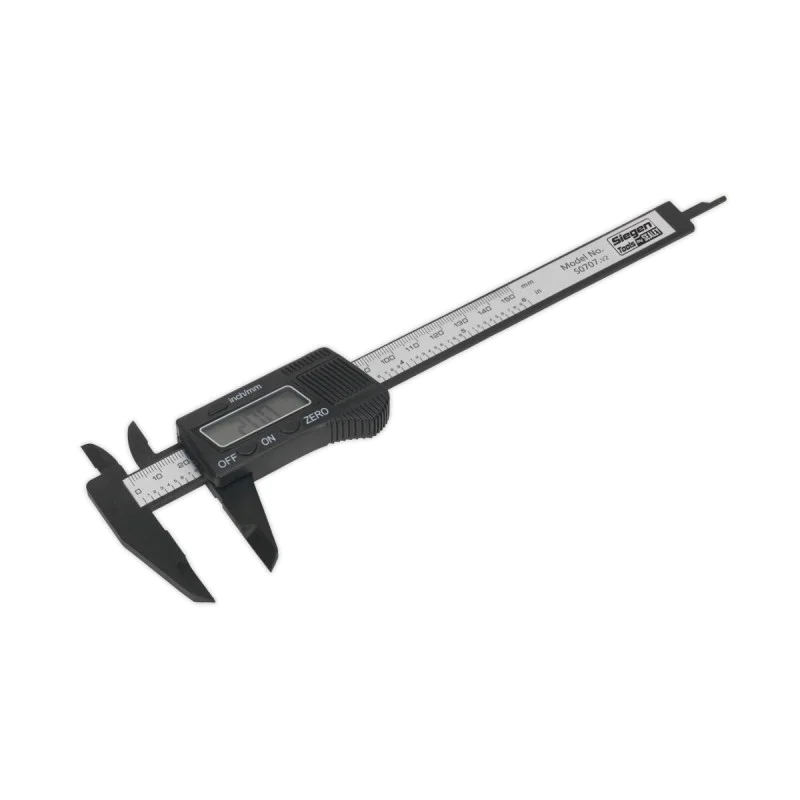 Digital caliper Sealey S0707, 0-150 mm, LCD