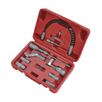 Set of adapters for grease gun Sealey AK4482, 12 pcs