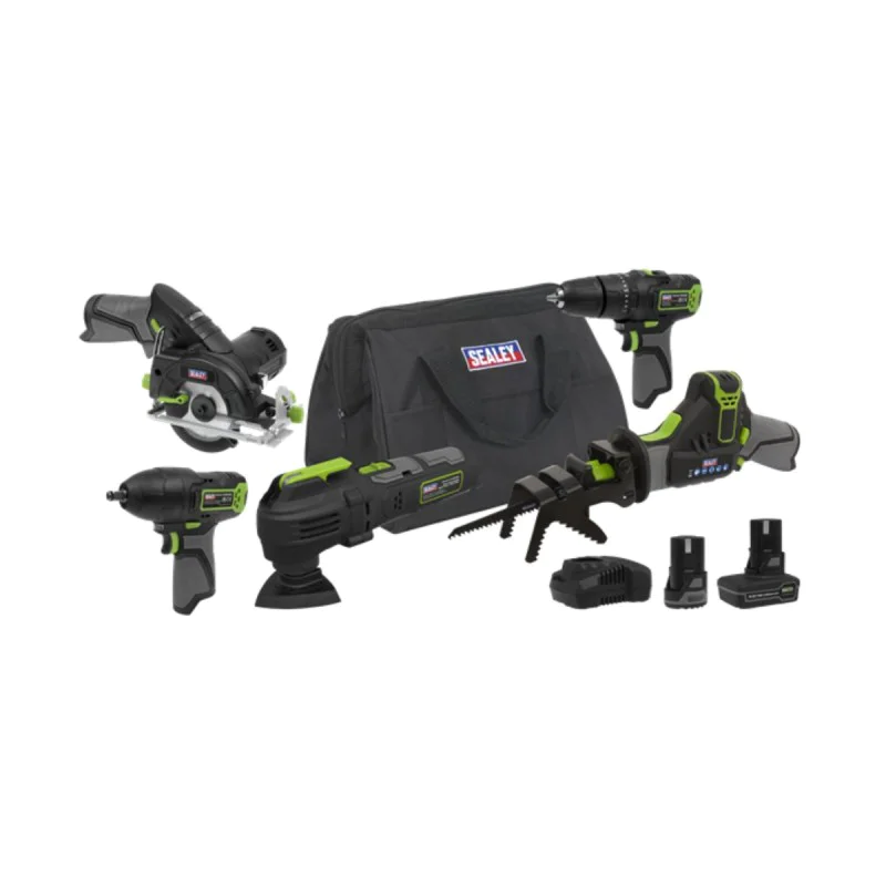 Sealey CP108VCOMBO8, 10.8V cordless machine kit