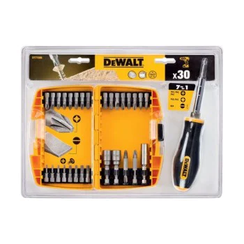 Комплект битове и държач Dewalt DT71506, 30 бр