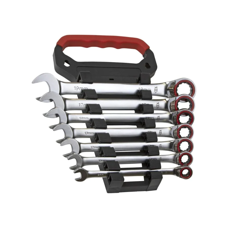 Set of wrenches with ratchet Sealey AK63945, 7 pcs