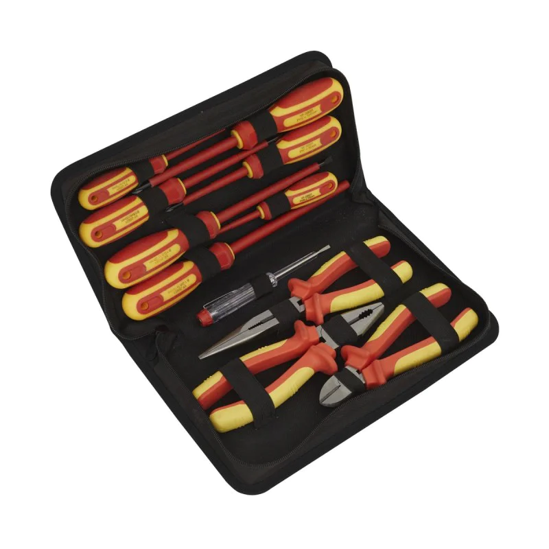 Sealey S01219 insulated tool set, 11 pcs