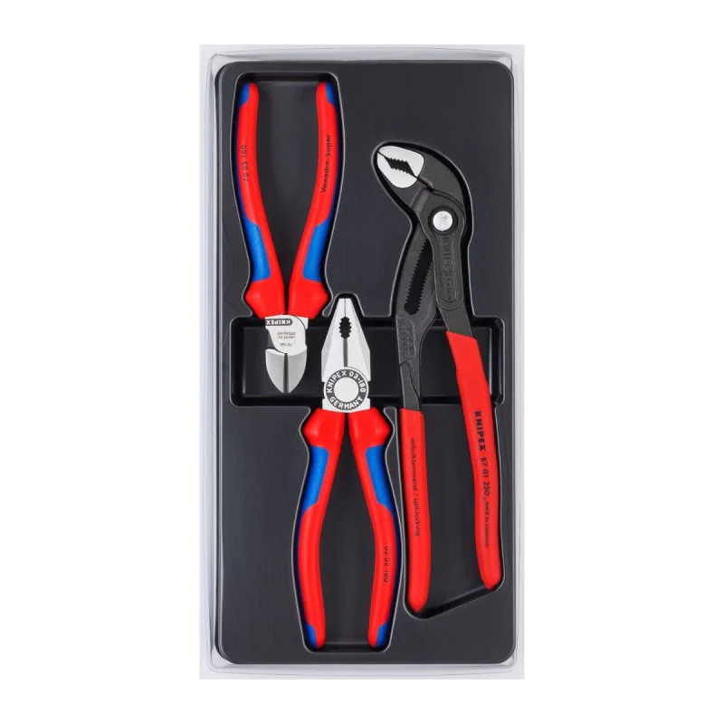 Knipex pliers set 00 20 09 201, 3 pcs