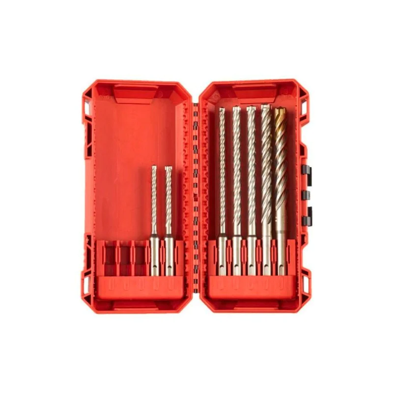 Milwaukee concrete drill set 4932492113, 7 pcs, SDS+ MX4, 5 - 12 mm