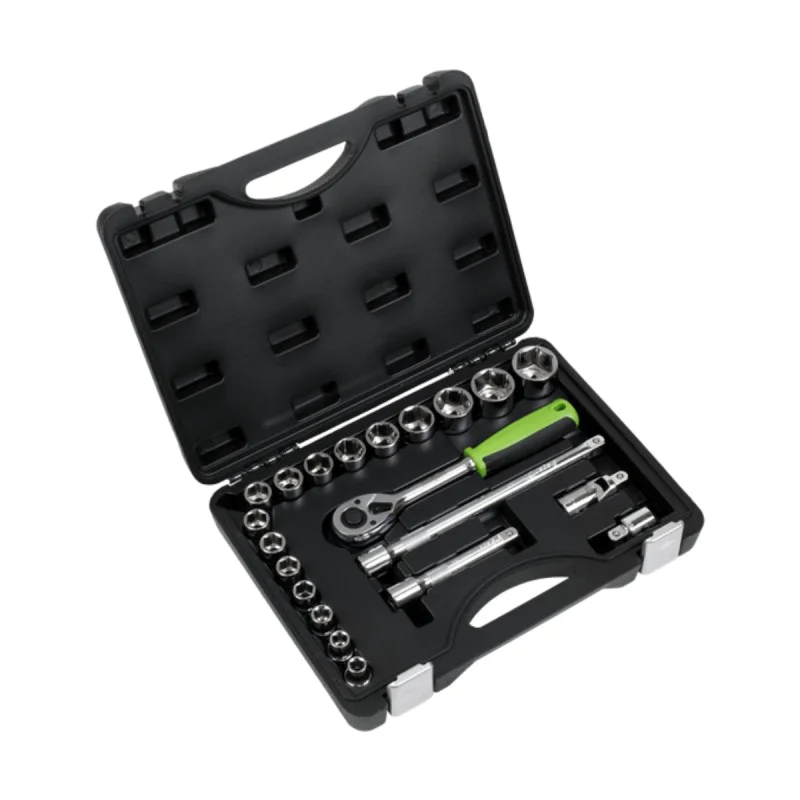 Sealey S01237 ratchet socket set, 21 pcs, 1/2