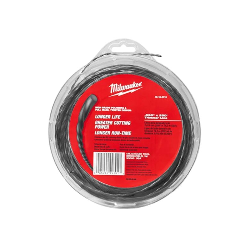 Milwaukee trimmer cord 49162713, 2.4 mm, 76 m