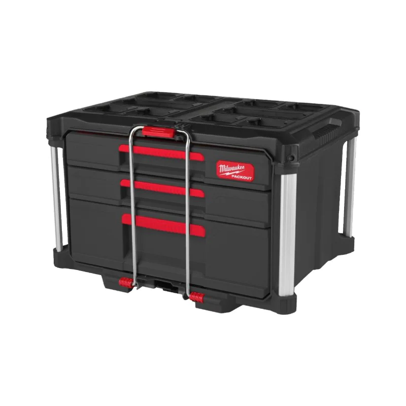 Milwaukee tool case with drawers 4932493190, 2+1 drawers, PACKOUT