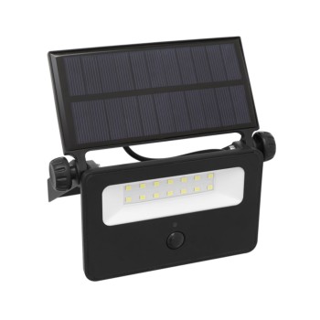 Sealey LED16S Solar Wall Spotlight, 3.7V, 1600 lm