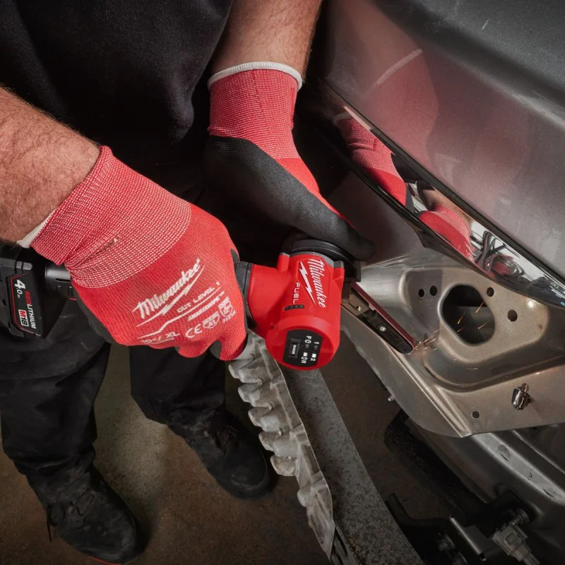 Cordless belt sander Milwaukee M12 FBFL13-0, 12 V, 13 mm