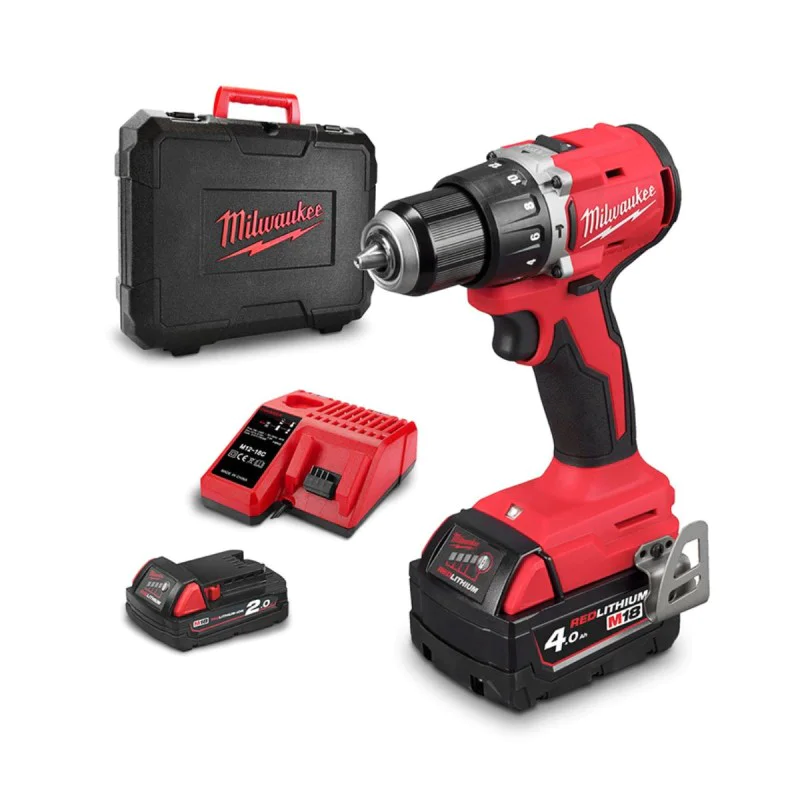 Cordless impact driver Milwaukee M18 BLPDRC-422C, 18 V, 60.5 Nm, 4933492825