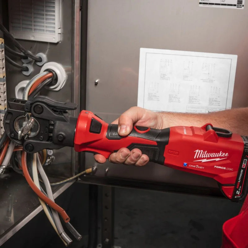 Crimping Pliers Milwaukee M18 ONEHCCT60-202C, 18 V, 60 KN, 4933479684