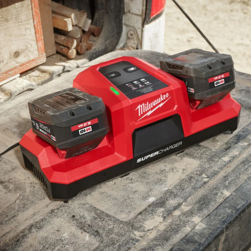Milwaukee M18 DBSC Dual Charger, 18V, Dual, 4932492531