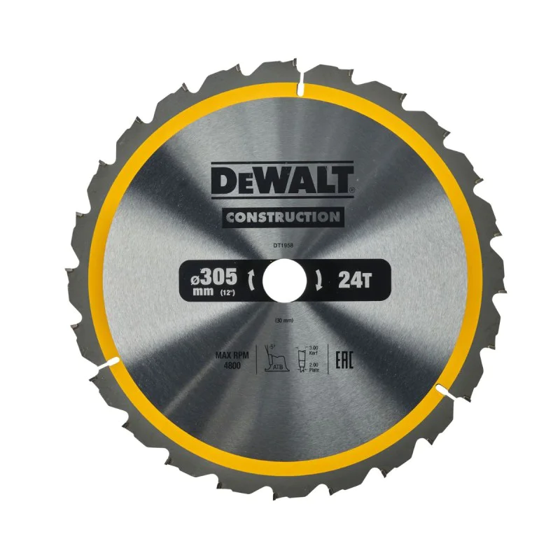 DeWALT DT1958, 24 T, 305 x 30 mm
