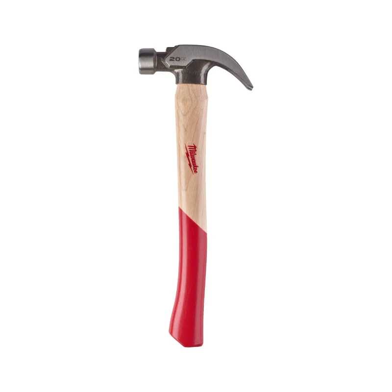 Hickory hammer with curved nails Milwaukee 4932478660, 570 g