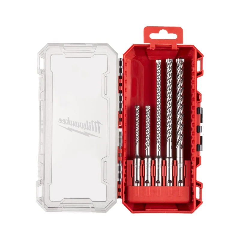 Milwaukee concrete drill set 4932498297, 5 pcs, SDS-PLUS MX4