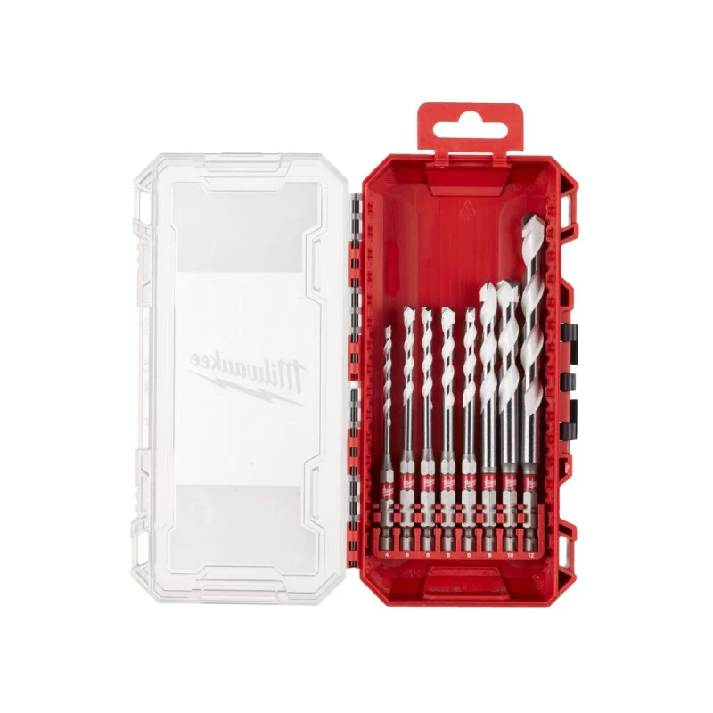 Milwaukee universal drill bits set 4932493871, 8 pcs, 4 - 12 mm