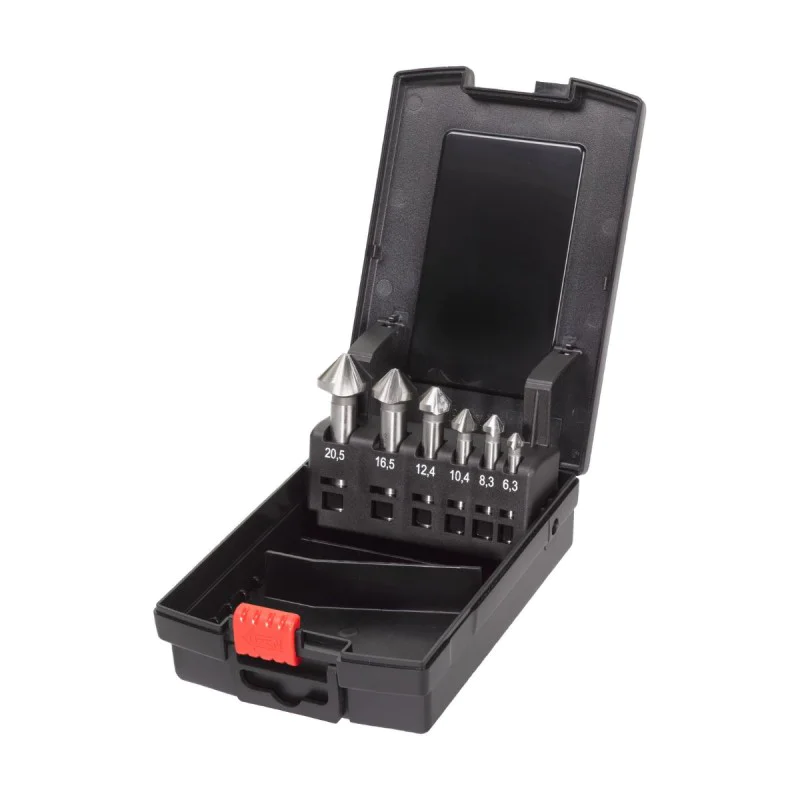 Milwaukee stainless steel countersink set 4932493575, 6 pcs, HSS CO