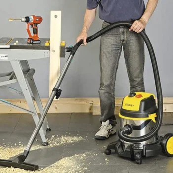 Прахосмукачка за сухо и мокро почистване Stanley SXVC20XTE, 1400 W, 20 L