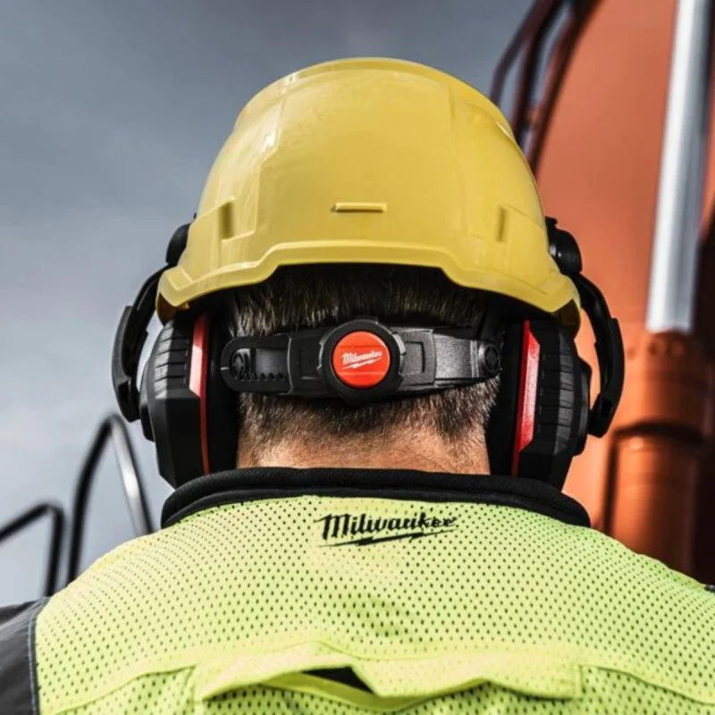 Milwaukee BOLT100 safety helmet 4932478913, yellow, ventilated
