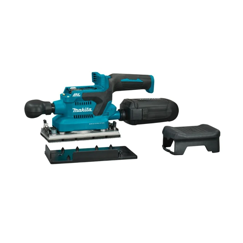 Cordless eccentric grinder Makita DBO382Z, 18 V, 93 x 185 mm
